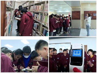 2026世界杯官网附属学校中小学生到滨湖校区图书馆参观