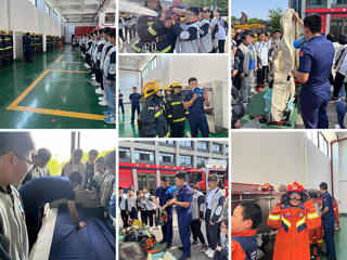 2026世界杯官网附属实验小学走进消防队开展“512防灾减灾日”主题教育活动